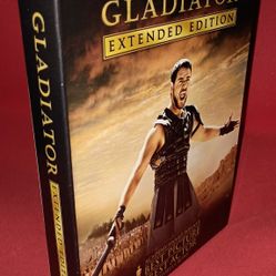GLADIATOR EXTENDED EDITION, DVD Video Box Set - 3 discs, Pre-owned, Excellent Condition