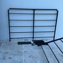 Queen Platform Bed Frame Partially Assembled