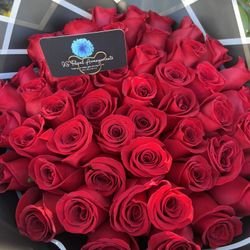 50 Red Rose Bouquet 