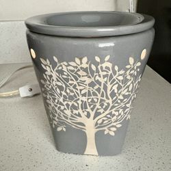 Vintage Better Homes and Gardens Sculpted Tree of Life Full Size Wax Warmer