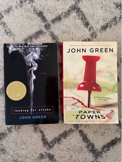 John Green Book Bundle – Looking for Alaska & Paper Towns