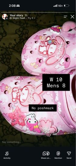 My melody crocs