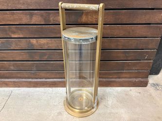 RESTORATION HARDWARE Brass Coated 9.5″ Lambeth Lantern