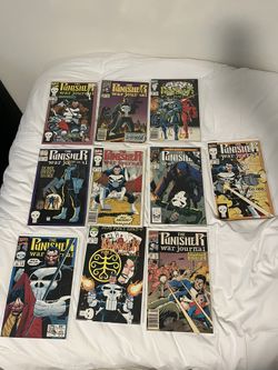 Punisher War Journal Comic Book Lot 