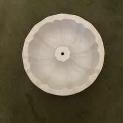 Vintage EMILE HENRY ceramic Bundt pan