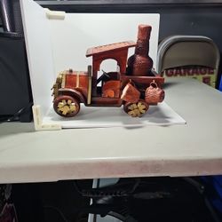 Vintage  Ecuadorian Bar Cart Wagon