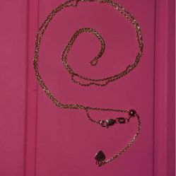 24’ yellow gold rope chain 