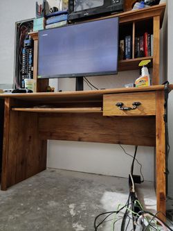 Desk and chair