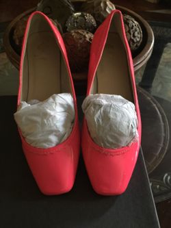 Kate Spade Patent Leather Pink Flats