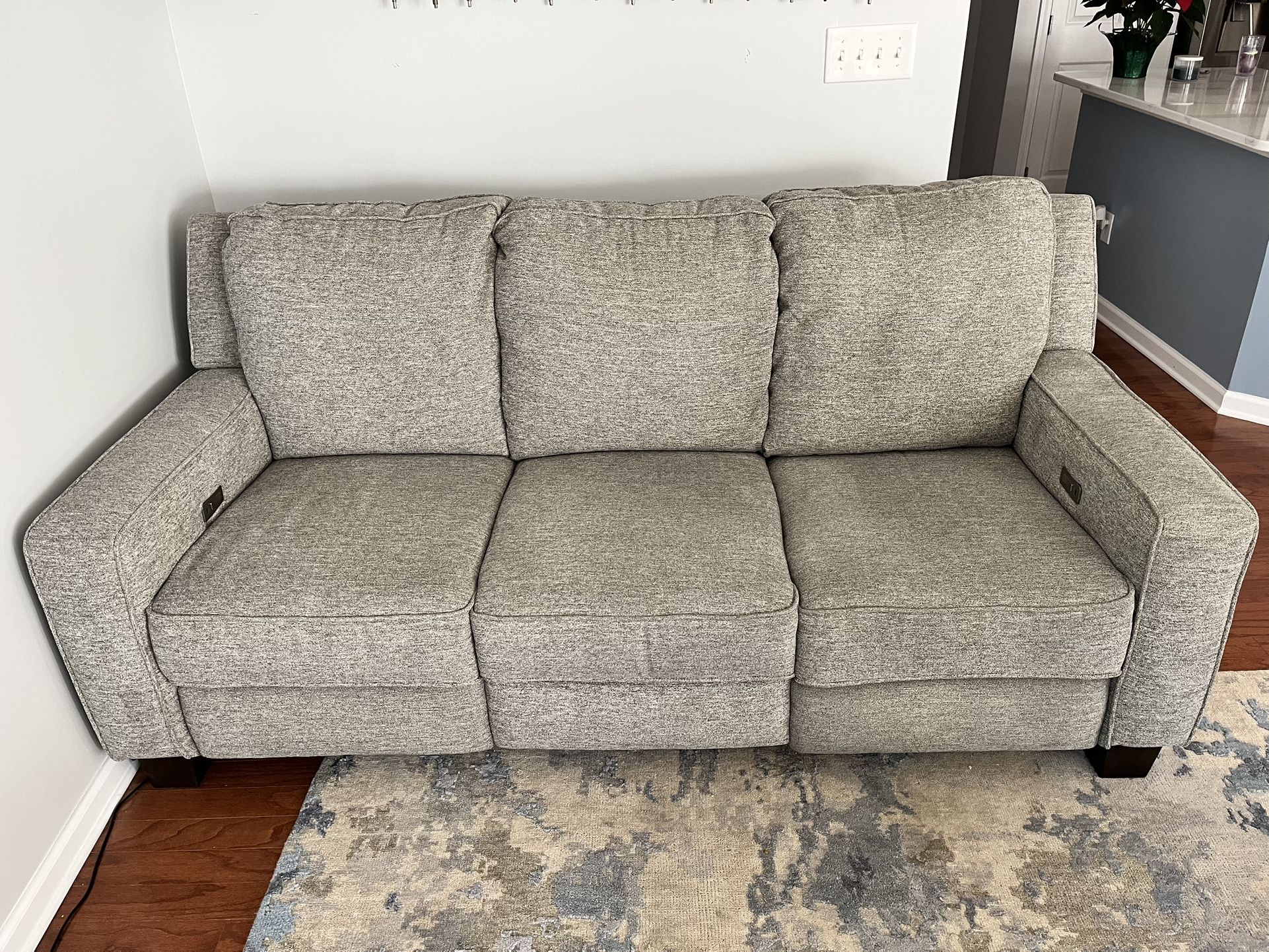 DOUBLE POWER RECLINER SOFA