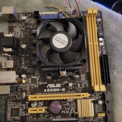 Computer motherboards and parts all working