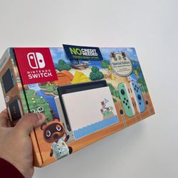 Nintendo Switch V2 Animal Crossing Edition New-payments Available NO Credit Needed 