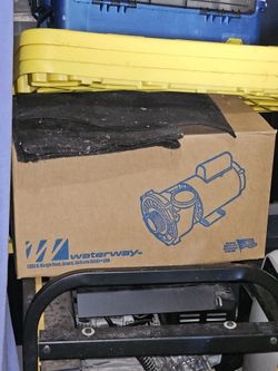 Waterway four horsepower pump front end included