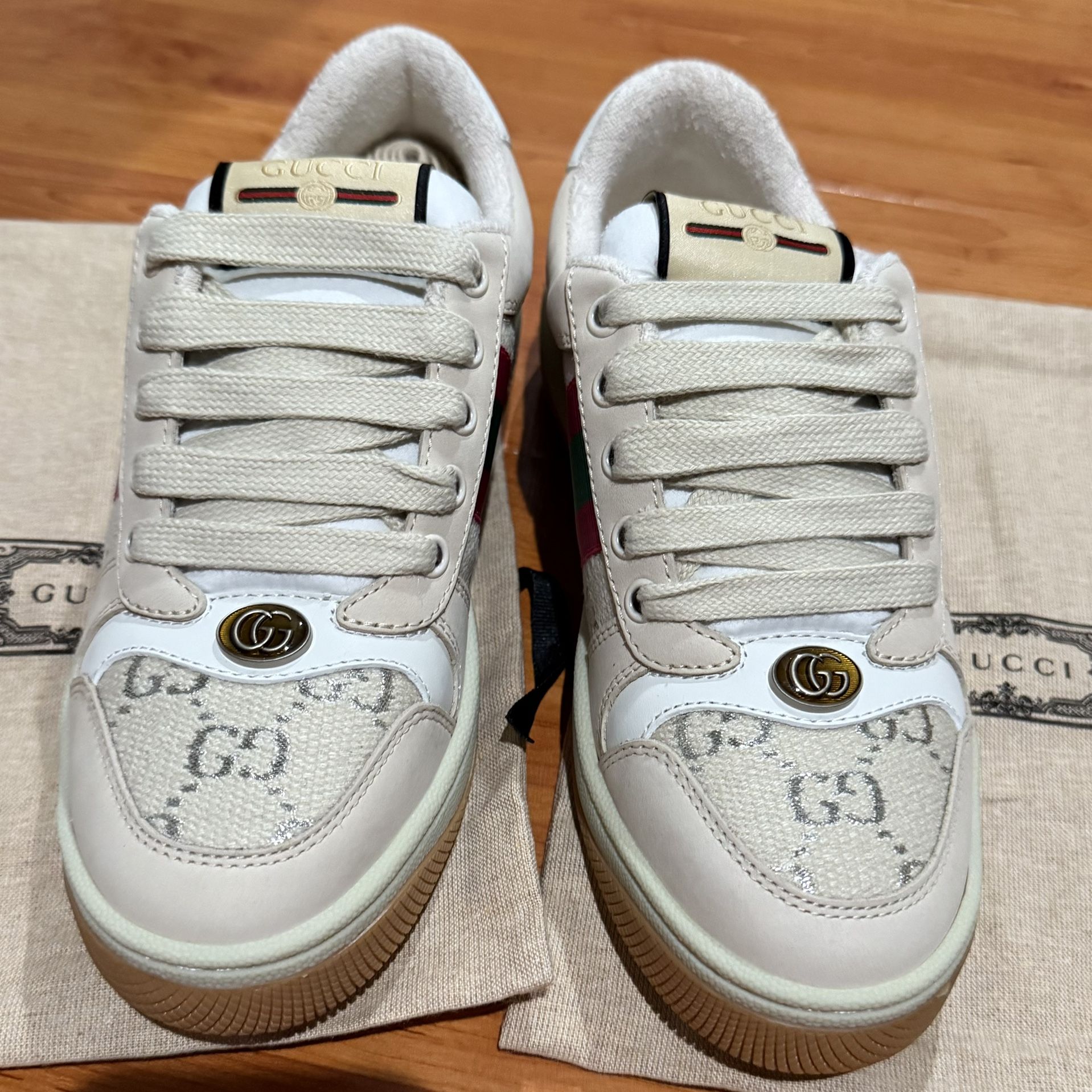 Gucci Screener Sneakers Size 7