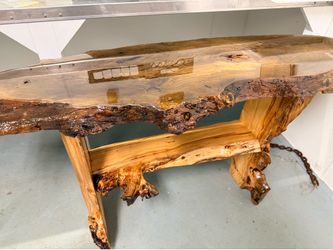 Beautiful Big Leaf Maple Bench!
