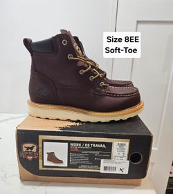 Irish Setter Ashby 6" Work Boot Size 8EE