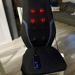 Sharper Image Shiatsu Back & Body Massager W/ Storage Bag 