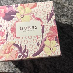 Guess Bracelet And Heart Earrings Sterling Silver