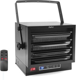 8500W Garage Heater Electric, 240v Hard Wired Fan-Forced Wall/Ceiling Mount Electric Garage Heater