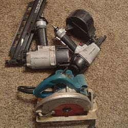 Pneutools framing siding n saw makita