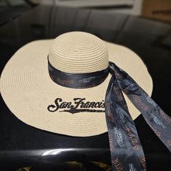 SF giants Mothers Day Stadium Giveaway Strawhat