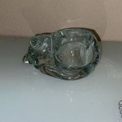 Cat Votive Candle Holder