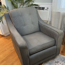 Swivel Rocker Accent Chair 