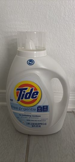 Tide free and gentle liquid detergent 84 oz