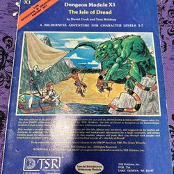 Dungeons And Dragons Module The Isle Of Dread