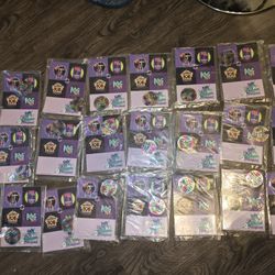 GREAT vintage set LOT Of 23 (yes 23 actually) Sealed in Package Disneyland 1994 POG game w/ Slammer Kids. Act fast!