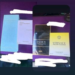 Versace,Dulce And Gabanna,Bad Boy And Some Girl Perfume