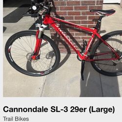 Cannondale Trail bike SL-3: 29” (Large)
