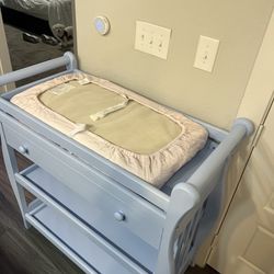 Baby Changing Table (Blue)  