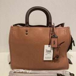 Coach Rogue Pebbled Leather Color Melon 