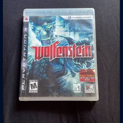 PS3 Wolfenstein 