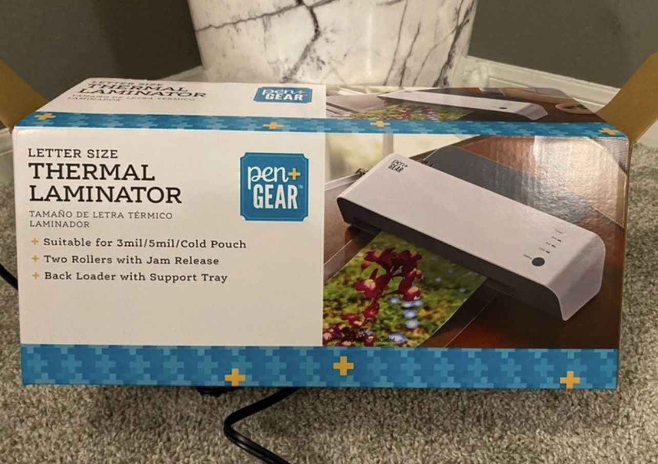 Thermal Laminator Pen And Gear Brand New
