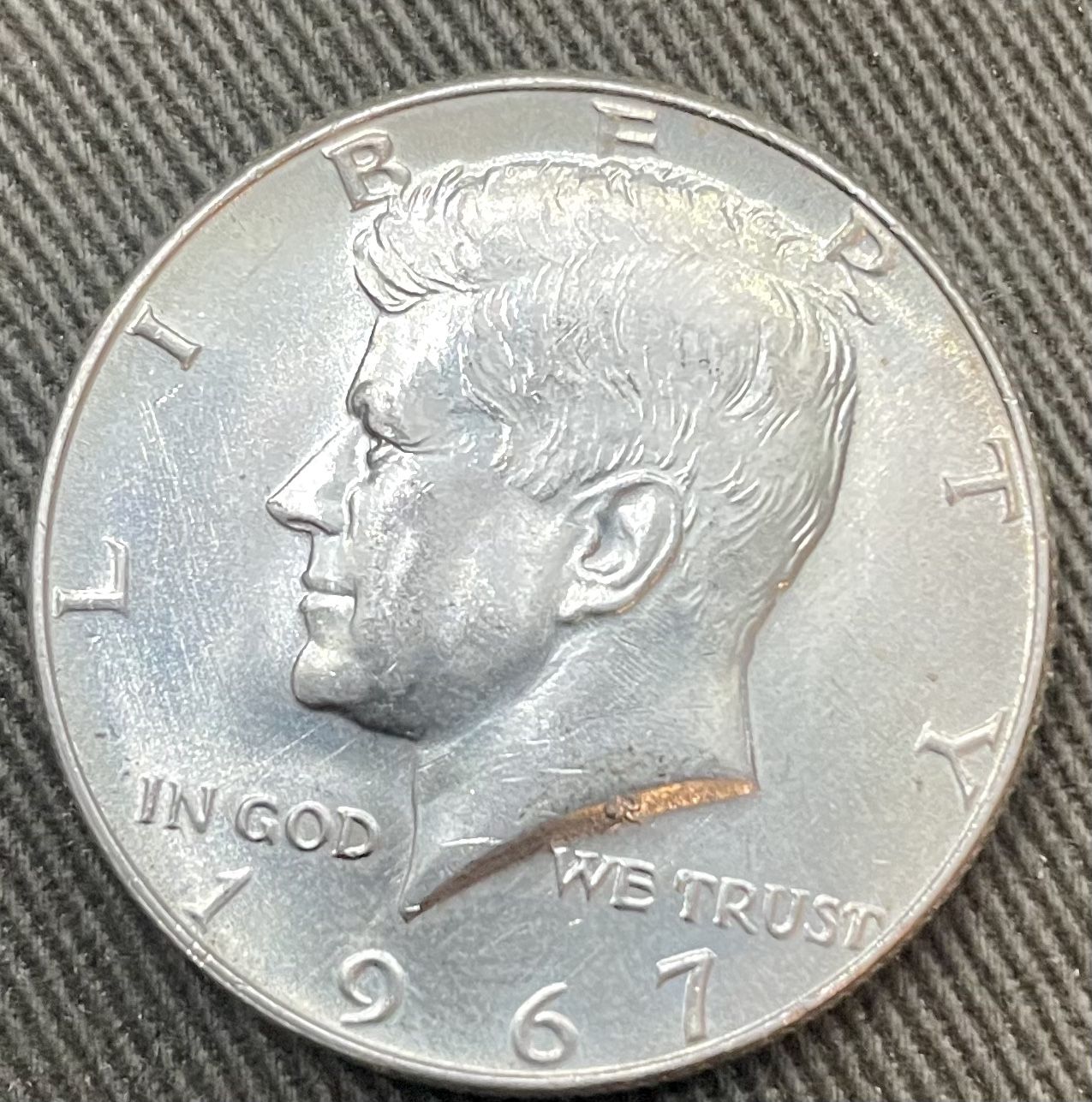 Yes This One is the Rare 1967 DDO Obverse Kennedy Half Dollar