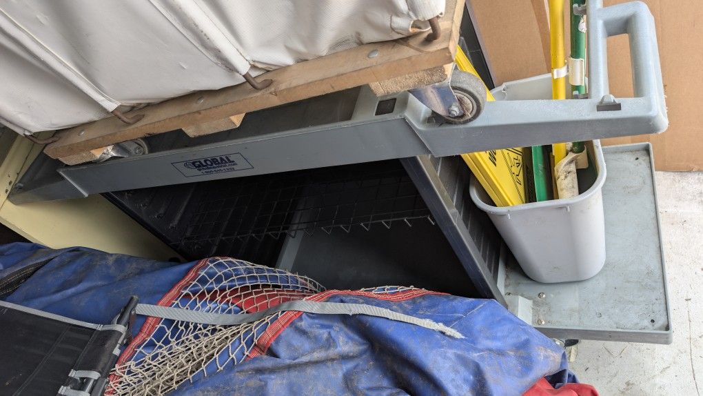 Global Double-sided Housekeeping Cart 
