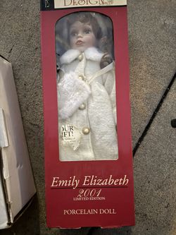Emily Elizabeth 2001 Porcelain Doll Limited Edition