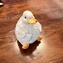 chubby duckling figurine