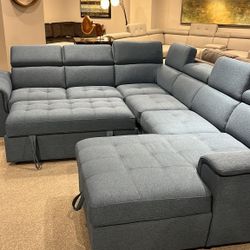Beren Sectional Living Room Set✳️2 Piece Sectional ✳️ Finance Available