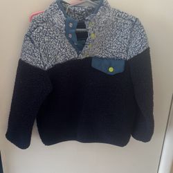 Boys Warm Fleece Jacket Sweater Pullover