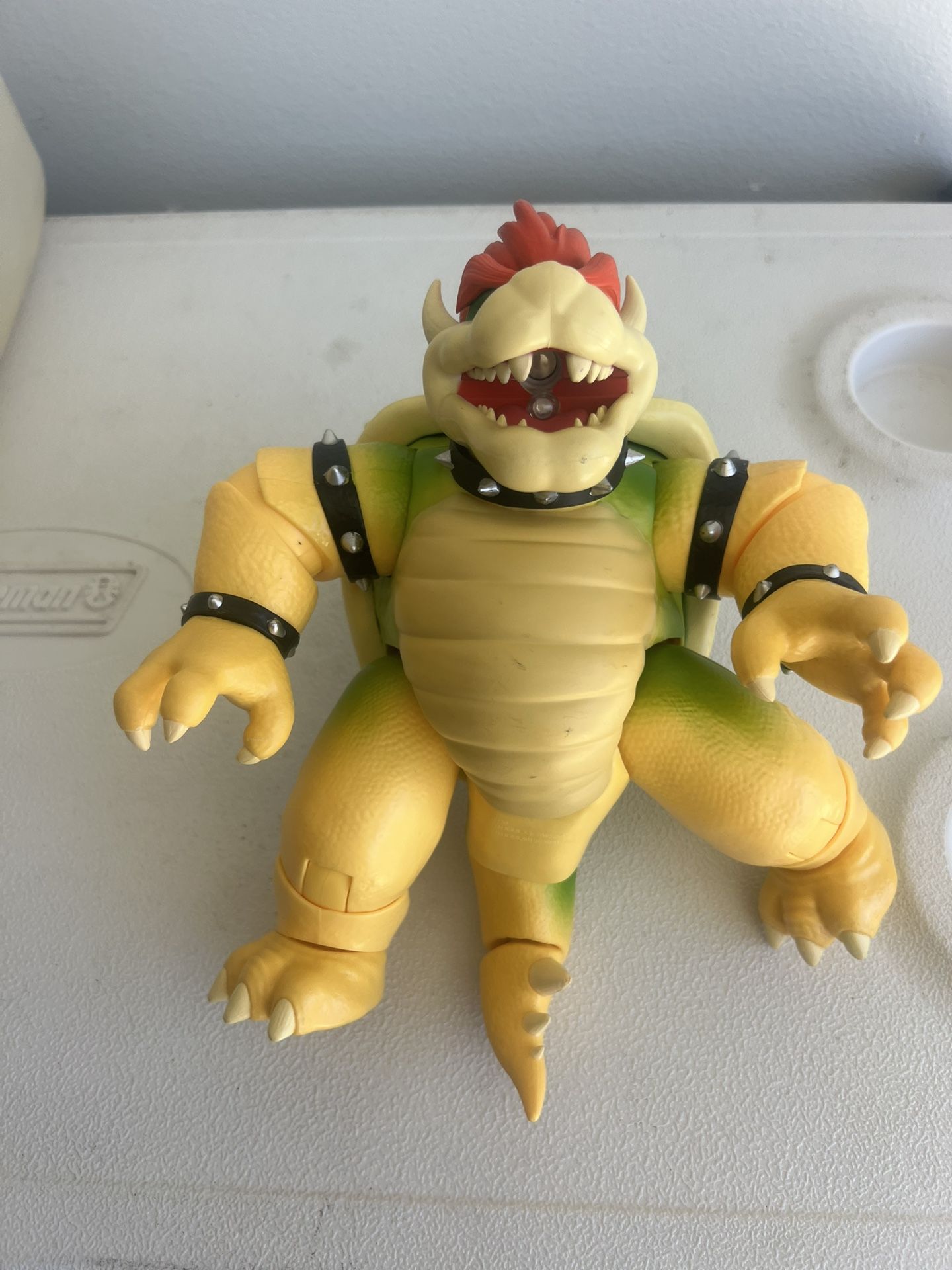 Browser Action Figure 7" Fire Breathing Effect The Super Mario Bros Movie