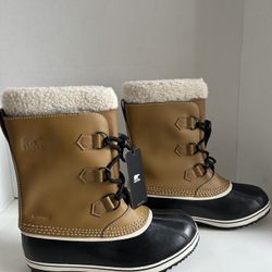 Sorel YOOT PAC WINTER BOOTS Sz 7 EUR 39 Unisex  Big Kids