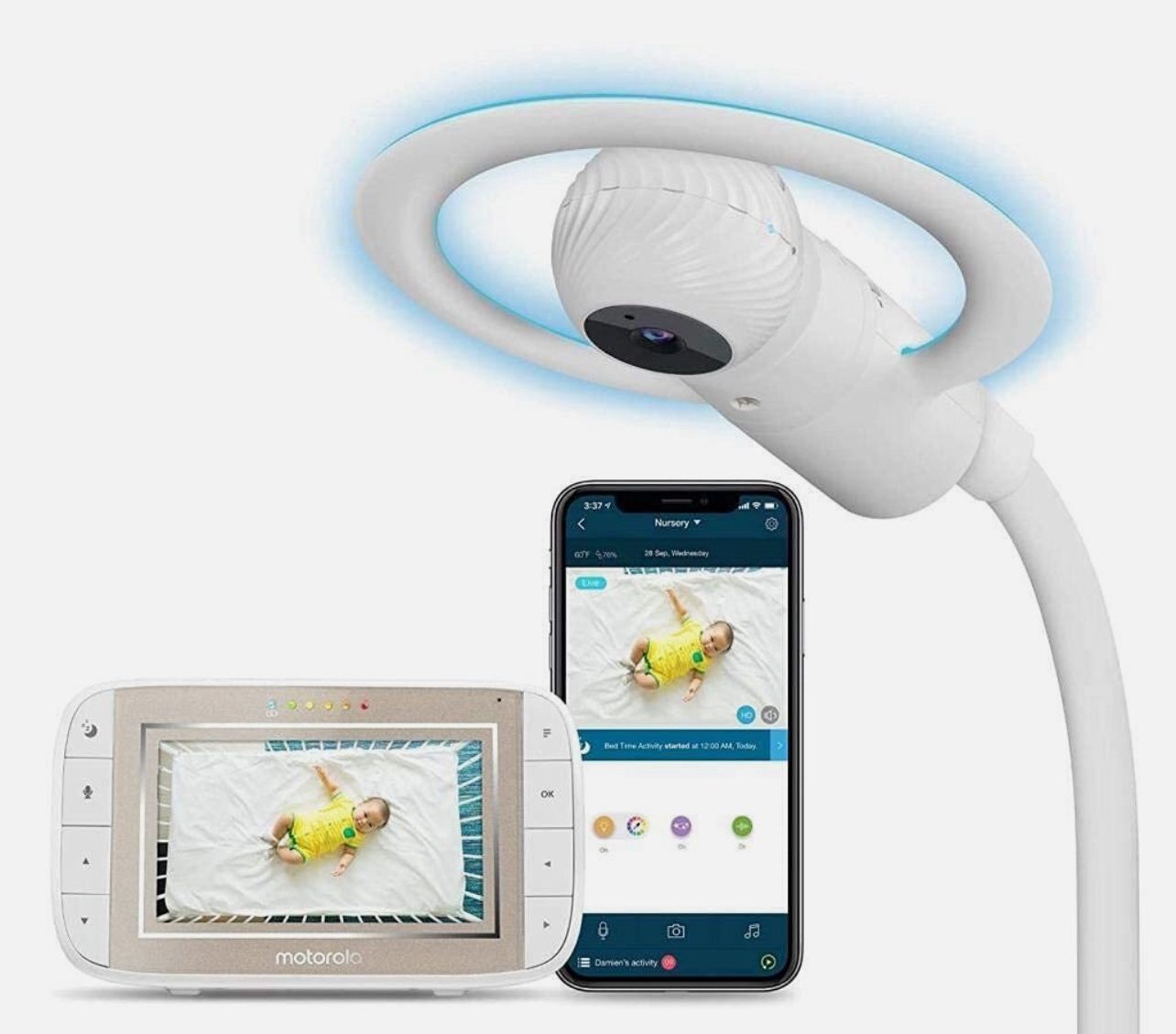 Motorola Halo+ Video Baby Monitor