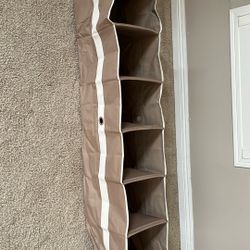 Closet hanging clothes organize