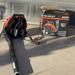 ECHO 216 MPH 517 CFM 58.2cc Gas 2-Stroke Backpack Leaf Blower with Tube Throttle