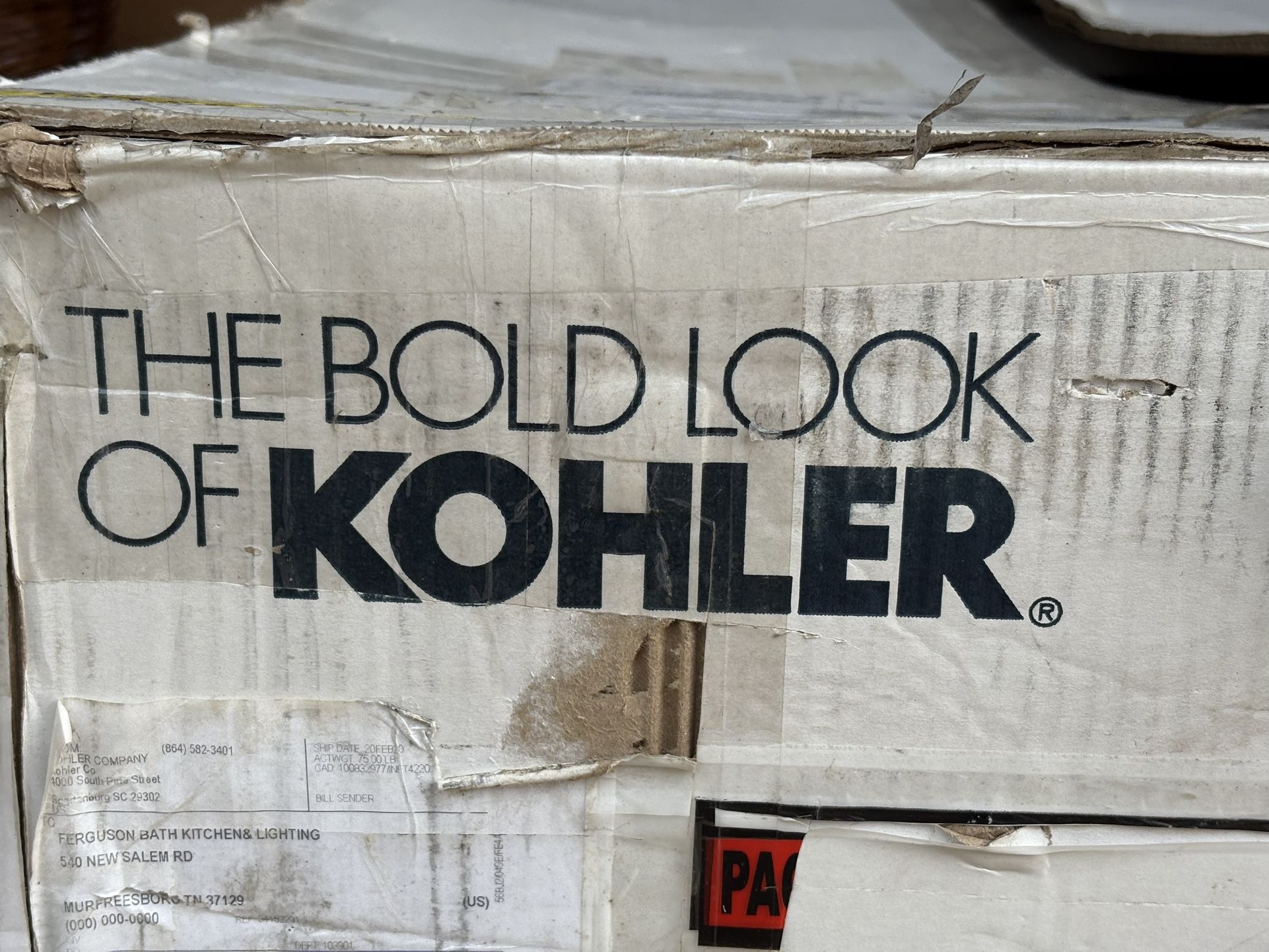 KOHLER Tailor Farmhouse Kitchen Sink K-22570