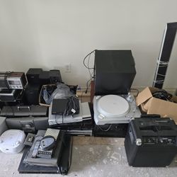 Assorted Audio and Video Equipment
