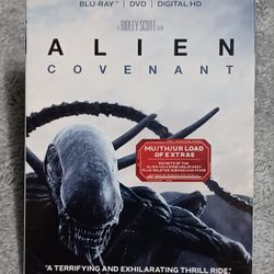Alien Covenant Movie Series Blu Ray DVD Ripley Robots 
